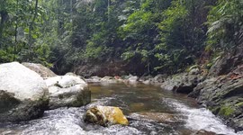 Beautiful waterfall ( view 6 ) of Lata Kekabu, Perak, Malaysia