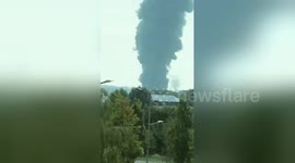 Evacuations ordered as major blaze breaks out in Luxembourg