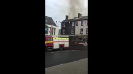 Ottery Saint Mary house fire in town centre today Friday 14th September 2018