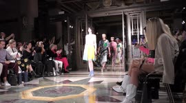 Designer I-Am-Chen showcases is latest collection at Fashion Scout - SS19, London, UK