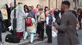 Brooklyn Beckham spotted outside London Fashion Week