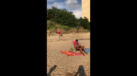 360 dive in 20 centimeters of water