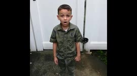 Dad uses RC Car to pull son's loose tooth