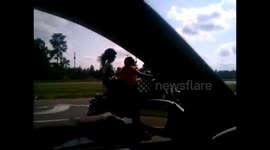 THUMBS UP FOR MOTOR DOG
