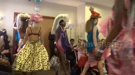 Pierre Garroudi catwalk at London Fashion Show 2018