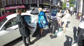 Tallia Storm Arrives At Fashions Finest Part Of London  Fashion Week