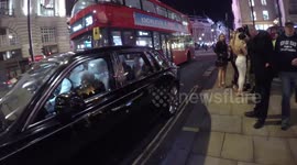 Megan Barton Hanson Arrives At Julien Macdonalds After Party