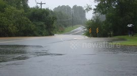 Hurricane Florence Makes Roadways into Rivers