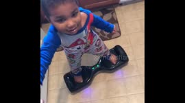 Hoover board fall