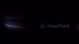 Incredible slow-mo lightning/crawlers / Anvil Crawler lightning