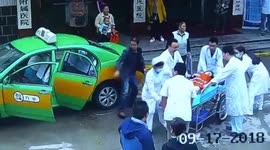 Chinese woman gives birth in back of taxi as it speeds to hospital