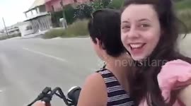 British women strip searched and locked up in Greek cell after prank on a friend