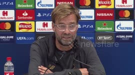 Jurgen Klopp: Roberto Firmino only felt fit enough to play this morning!