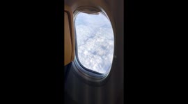Inside the airplane
