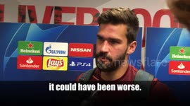 Alisson: Neymar has shown much quality - especially when he is inspired