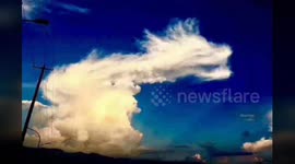 Dragon shaped cloud spotted in southwestern China