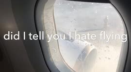 Air Astana engine on fire