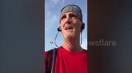 Obese dad sheds an incredible 115lbs and runs first marathon
