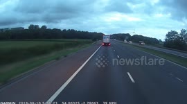 Turn around! Car spotted travelling wrong way down M6