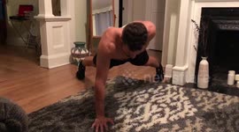 One Handed Clapping Push-up