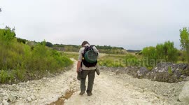 Fossil Hunting abandoned limestone quarry