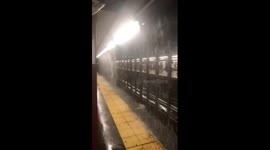 Remnants of Florence bring heavy rains and flooding to New York City subway