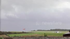 Storm Ali diverts planes at Leeds Bradford Airport