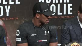 Anthony Joshua: I will only cut hair for Povetkin fight if I get sponsored