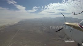 Found the Burning Man 747 Alone in the Desert