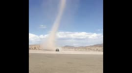 Short clip of magnificent twister in Utah