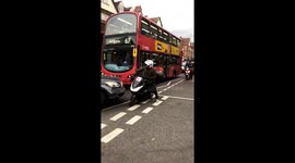 Uber eats protest/riot London shoreditch
