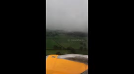 Passengers experience rough landing in plane to Manchester during Storm Bronagh