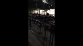 Hundreds of people sleep in front of an Apple Store waiting to buy a iPhone XS, XS Max