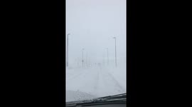 Nice driving in Nuuk Capital of Greenland
