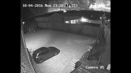 Failed ram raid at Co-op Iver village 18.4.16