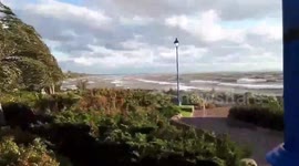 Hurricane-force winds in North Bay