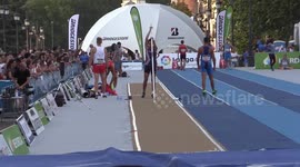 Huge crowds show up to Madrid Street Athletics first edition