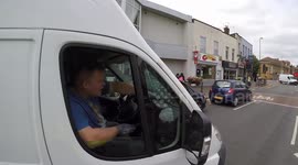 Physical altercation between UK cyclist and van driver results in police being called