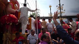 Hindus celebrate Ganesha Chaturthi Festival in Bangkok