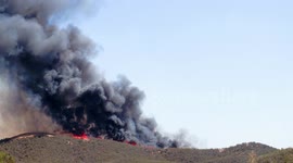 Charlie Fire burns 3,400 acres, sends two to hospital