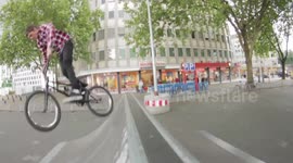 Cool BMX Bike Skatepark Tricks!