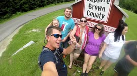 ZIPLINING - BROWN COUNTY, IN