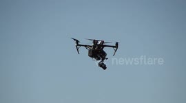 Fashion week Paris 2018 just above a migrants people point of gathering(also a site of toxicomen and drunken homeless people) .Show Marine SERRE. JARDINS D ' EOLE, 45 RUE D ' AUBERVILLIERS, PARIS, FRANCE. 10h30. 25 September 2018