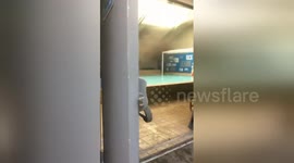 Newsflare Edit - Highbury better gym just went up during our class and it was terrifying https://t.co/UdhRmYGiFK