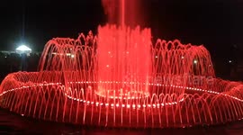 Beautiful fountain in Bangladesh