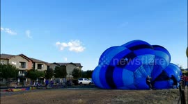 The making of a balloon glow