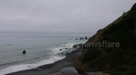 Drone - California Coast