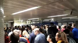 Piccadilly line strike hits King's Cross St Pancras station