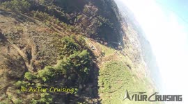 GoPro captures dizzying crossing on Europe's largest zip-line