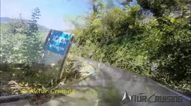 Great Wall of China Toboggan Ride in Mitianyu, GoPro video